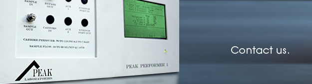 Peak Performer Gas Analysis
